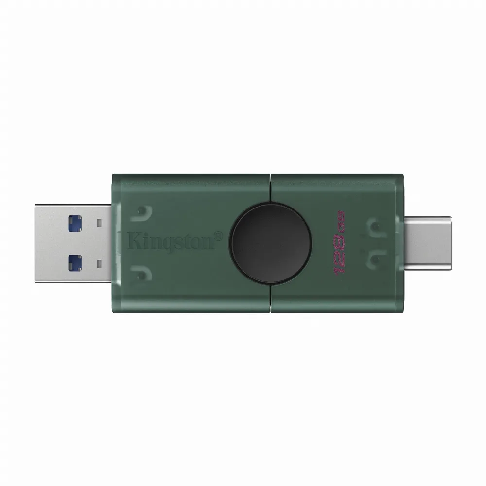 USB памет KINGSTON DataTraveler Duo G2, 128GB USB-C + USB-A 3.2 Gen 1 - Image 3