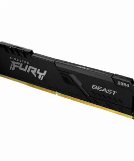 Alternative view от Памет за компютър Kingston FURY Beast Black 16GB DDR4 3200MHz - KF432C16BB1/16
