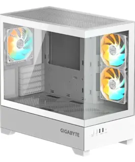 Alternative view от Кутия за компютър GIGABYTE C201 PANORAMIC ICE + 3 ARGB Вентилатора