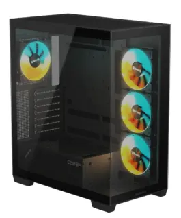 Alternative view от Кутия за компютър Gigabyte C500 PANORAMIC Stealth Black - Mid-Tower