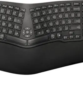 Клавиатура Delux GM902 безжична/Bluetooth черна с подсветка