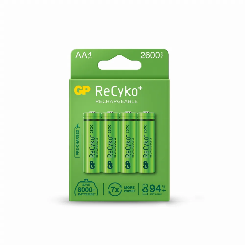 Акумулаторна Батерия GP R6 AA 2600mAh NiMH 4 бр. 270AAHCE-EB4 GP