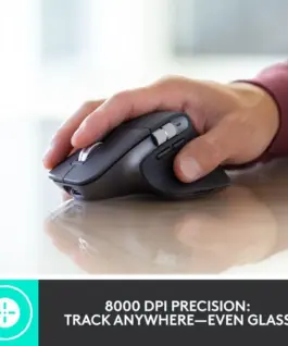 КОМПЛЕКТ МИШКА + КЛАВИАТУРА LOGITECH MX FOR BUSINESS US Wireless без БДС кирилизация (without BDS Cyrillic) - Graphite - PN 920-010933 - Image 4