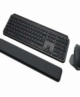 КОМПЛЕКТ МИШКА + КЛАВИАТУРА LOGITECH MX FOR BUSINESS US Wireless без БДС кирилизация (without BDS Cyrillic) - Graphite - PN 920-010933 - Image 3