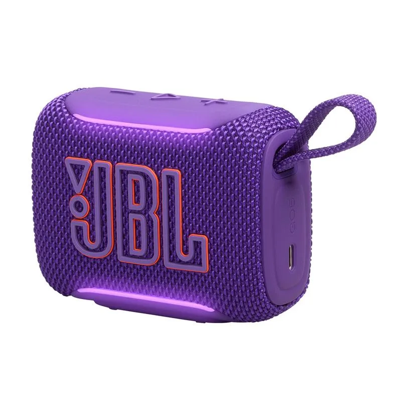 Блутут колонка JBL GO 5 Purple 4.8 W, батерия до 8 часа, зарядно USB TYPE-C - Image 3