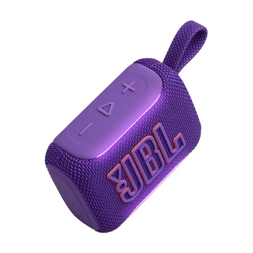 Блутут колонка JBL GO 5 Purple 4.8 W, батерия до 8 часа, зарядно USB TYPE-C - Image 4