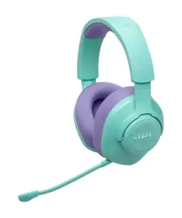 Геймърски безжични слушалки с микрофон JBL Quantum 360 Cyan