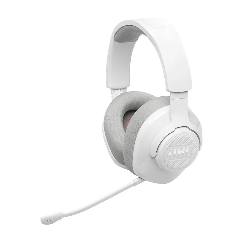 Геймърски безжични слушалки с микрофон JBL Quantum 360 White