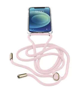 Alternative view от Калъф връзка за врат за iPhone 12 mini, Розов