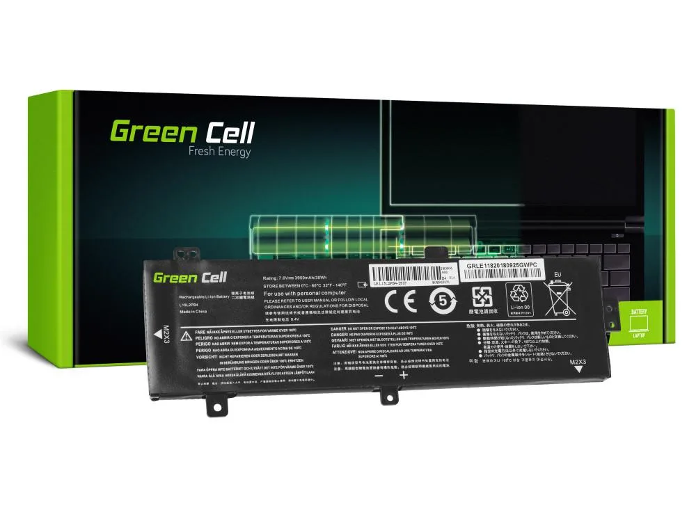 Батерия за лаптоп GREEN CELL Lenovo L15C2PB3 L15L2PB4 L15M2PB3 L15S2TB0 for Lenovo Ideapad 310-15 IAP 310-15IKB 310-15ISK