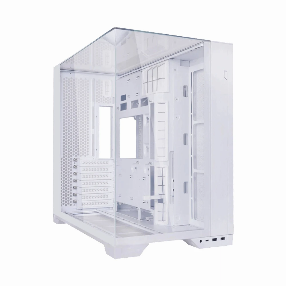 Lian Li кутия Case E-ATX - O11 Vision Compact - White - Image 2