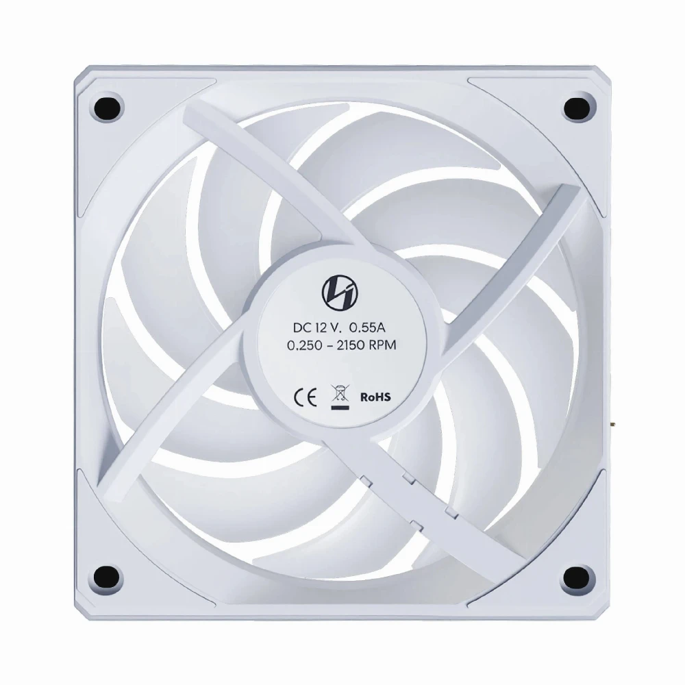 Lian Li вентилатор Fan 120mm - UNI FAN CL Wireless Reverse - White - Image 4
