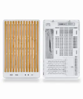 Lian Li кутия Case mATX - DAN Cases A3 Wood - White - Image 3
