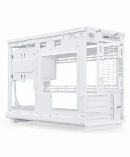Lian Li кутия Case mATX - DAN Cases A3 Wood - White - Image 4