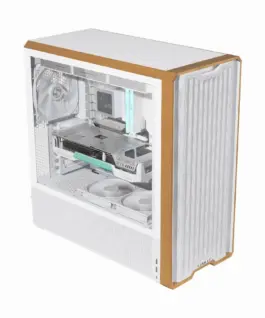 Lian Li кутия Case ATX - LANCOOL 217 WOOD - White - Image 3