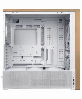 Lian Li кутия Case ATX - LANCOOL 217 WOOD - White - Image 5
