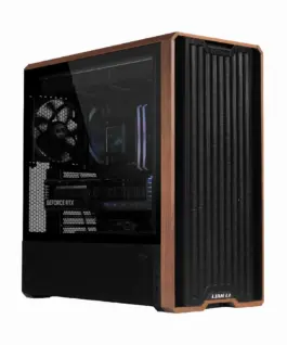 Lian Li кутия Case ATX - LANCOOL 217 WOOD - Black - Image 2