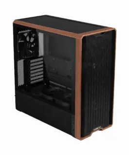 Lian Li кутия Case ATX - LANCOOL 217 WOOD - Black - Image 3