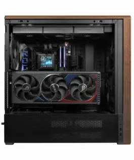 Lian Li кутия Case ATX - LANCOOL 217 WOOD - Black - Image 5
