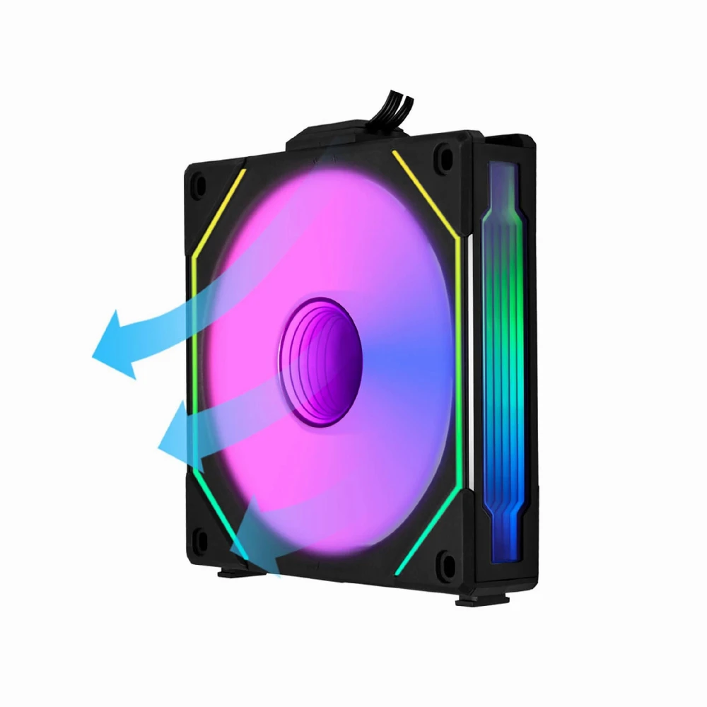 Lian Li вентилатор Fan 120mm - UNI SL-INF 120 ARGB Reverse Blade PWM - Black - Image 3