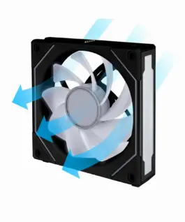 Lian Li вентилатор Fan 120mm - UNI SL-INF 120 ARGB Reverse Blade PWM - Black - Image 4