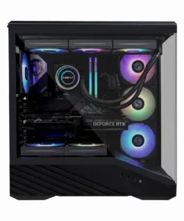Lian Li кутия Case E-ATX - Vector V100 - Black - Image 4