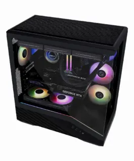 Lian Li кутия Case E-ATX - Vector V100 - Black - Image 5
