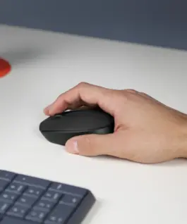 МИШКА LOGITECH B170 - Wireless Mouse, USB, 1AA battery - Wireless / Безжична - Black - PN 910-004798 - Image 8