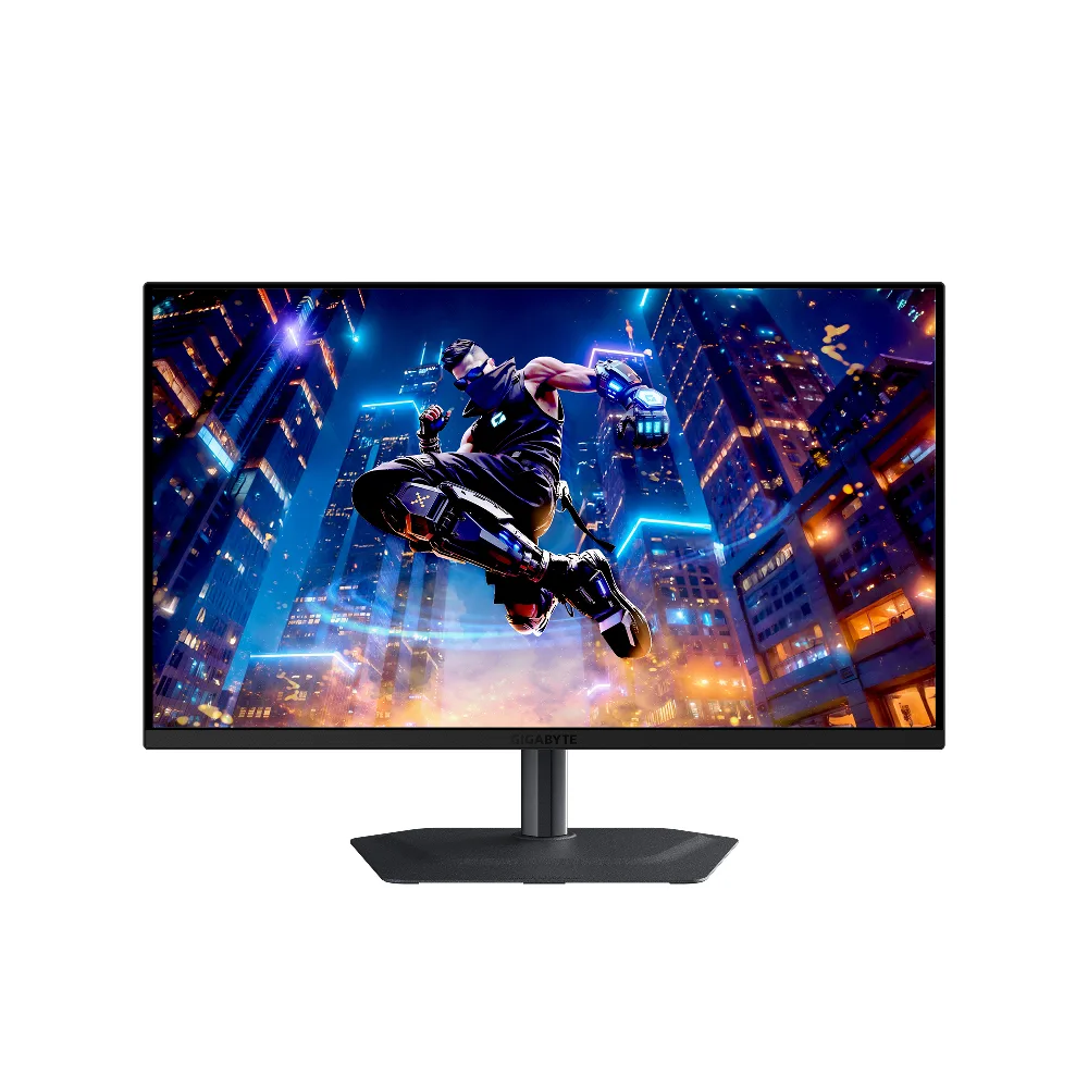 Геймърски монитор GIGABYTE MO27Q3 - 27" QD-OLED QHD(2560x1440) 360Hz 0.03ms G-Sync FreeSync Premium