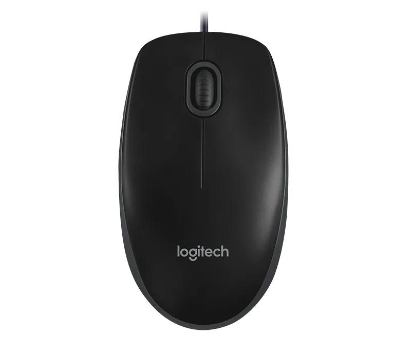 Оптична USB мишка Logitech B100 Black 910-003357 - Image 9
