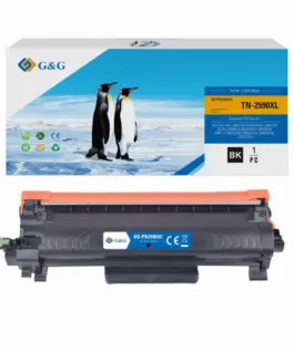 КАСЕТА ЗА BROTHER HL L2400DW/L2402D/L2442DW/L2445DW/L2447DW/L2460DN/L2865DW - HIGH CAPACITY - TN2590XL (TN-2590XL) - WIT