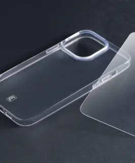 Пакет за iPhone 14- прозрачен калъф + протектор