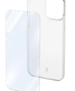Alternative view от Пакет за iPhone 15- прозрачен калъф + протектор
