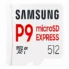 Карта памет Samsung microSDXC 512GB P9 Express  800 MB/s UHS-I 90 MB/s U3 V30 A1