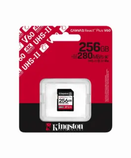 Карта памет Kingston Canvas React Plus V60 UHS-II 256GB - Image 3
