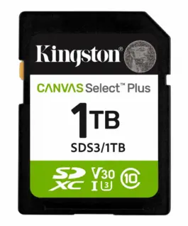 Alternative view от Карта памет Kingston Canvas Select Plus SD 1TB