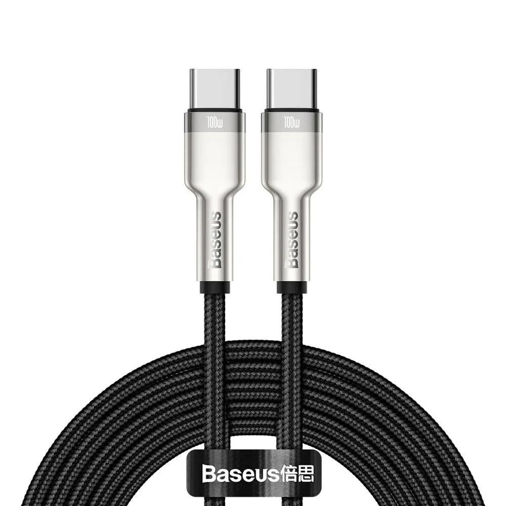 Кабел Baseus Cafule Series Type-C към Type-C 100W 2м черен