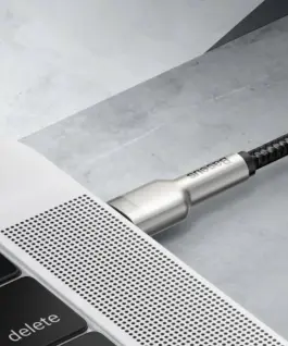 Кабел Baseus Cafule Series Type-C към Type-C, 100W, 2м, черен - Image 3