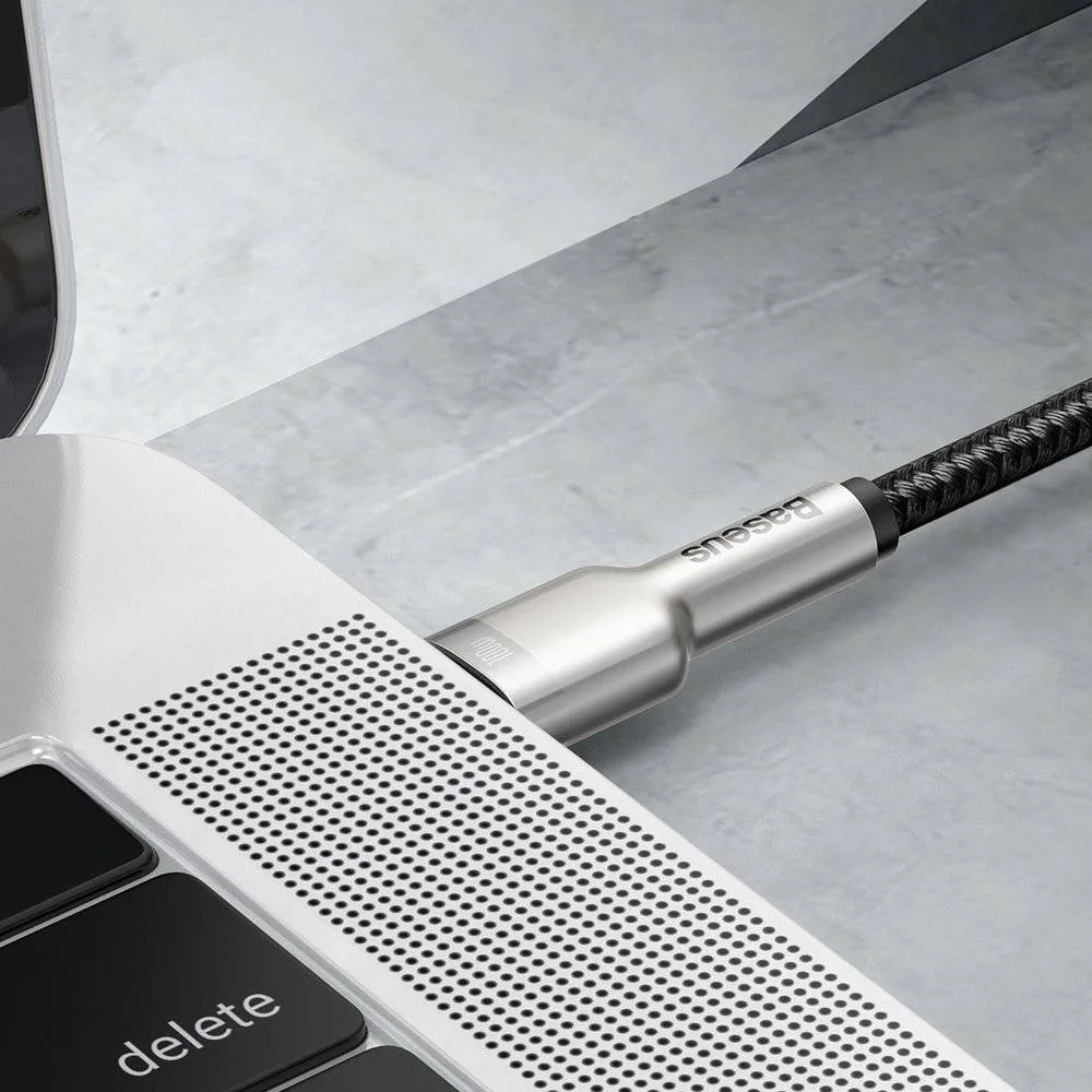 Кабел Baseus Cafule Series Type-C към Type-C, 100W, 2м, черен - Image 3