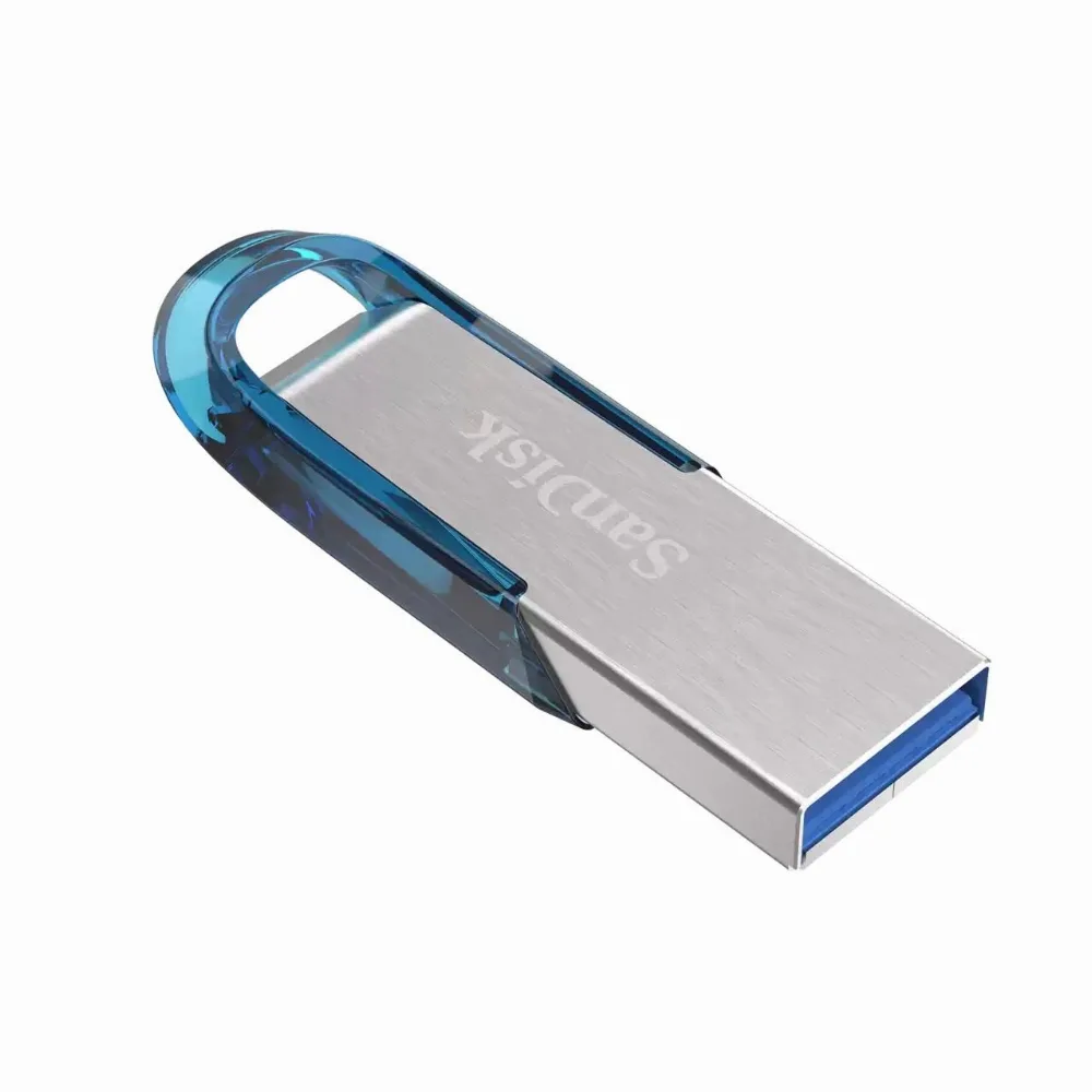 USB памет SanDisk Ultra Flair, USB 3.0, 128GB, син - Image 2