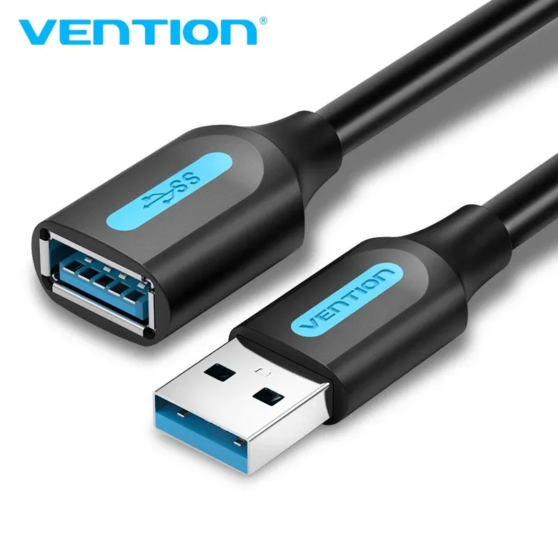 Vention Кабел USB 3.0 Extension AM / AF - 3.0M Black - CBHBI