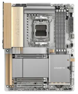 Дънна платка GIGABYTE X870E AERO X3D WOOD WIFI7 Socket AM5