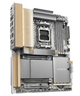 Alternative view от Дънна платка GIGABYTE X870E AERO X3D WOOD WIFI7, Socket AM5