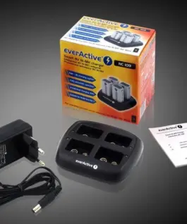 Зарядно устройство EVERACTIVE NC109 за NIMH батерии 7.2V/8.4V R22 4
