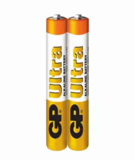 Алкална батерия GP ULTRA LR03 AAA 2 бр. в опаковка / shrink 1.5V 24AU