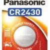 Бутонна батерия литиева PANASONIC CR2430 3V 1 бр. в блистер цена за 1