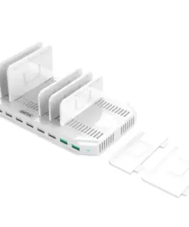 Alternative view от Unitek зарядна станция 10xUSB, 96W, 2xQC3.0, Y-2190A