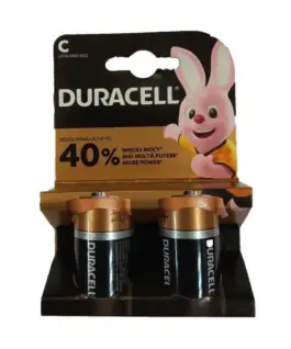 Алкална батерия DURACELL C LR-14 /2 бр. в опаковка/ 1.5V