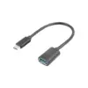 Lanberg адаптер USB TYPE-C (M) AF 3.1 15 cm