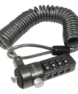 LogiLink Лаптоп anti-theft lock черен
